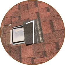 Roof inspection and report of damage
